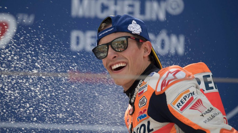 marc marquez occhiali
