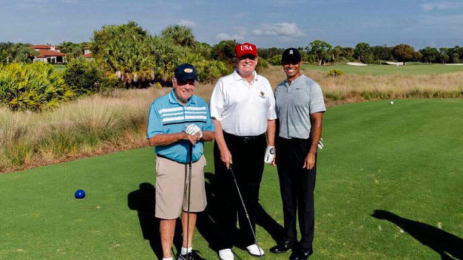 trump golf