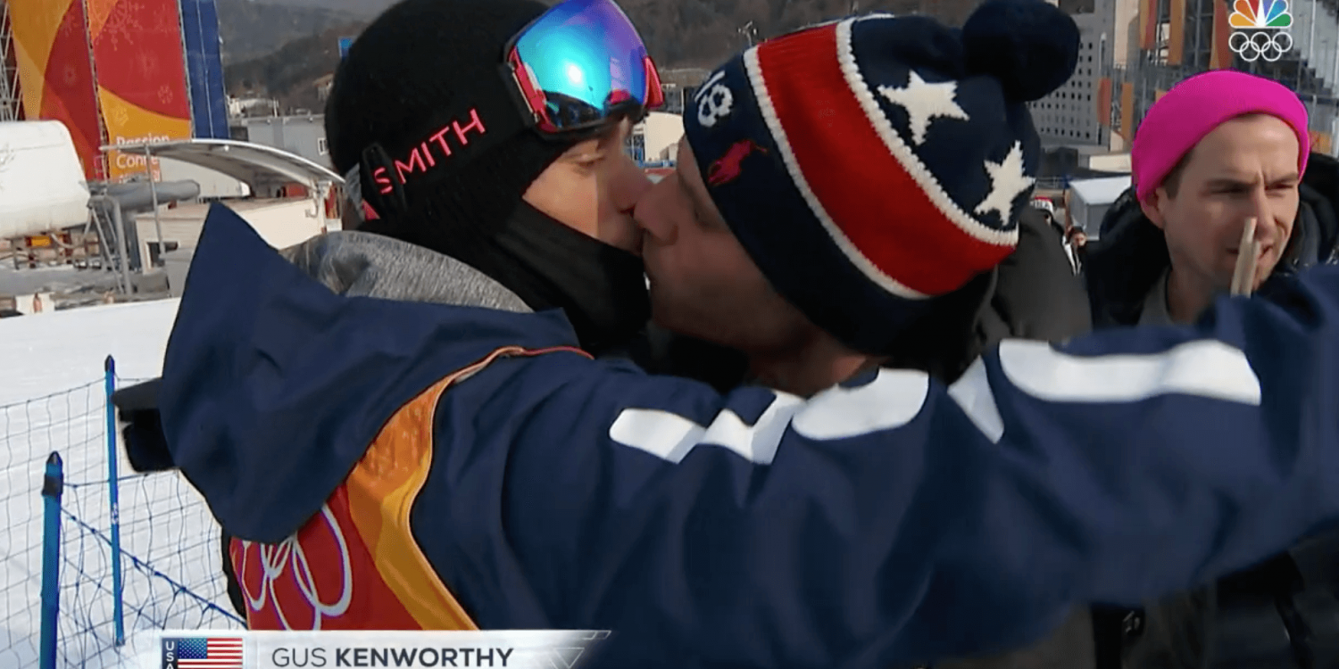 Gus Kenworthy bacio