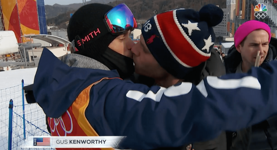 Gus Kenworthy bacio