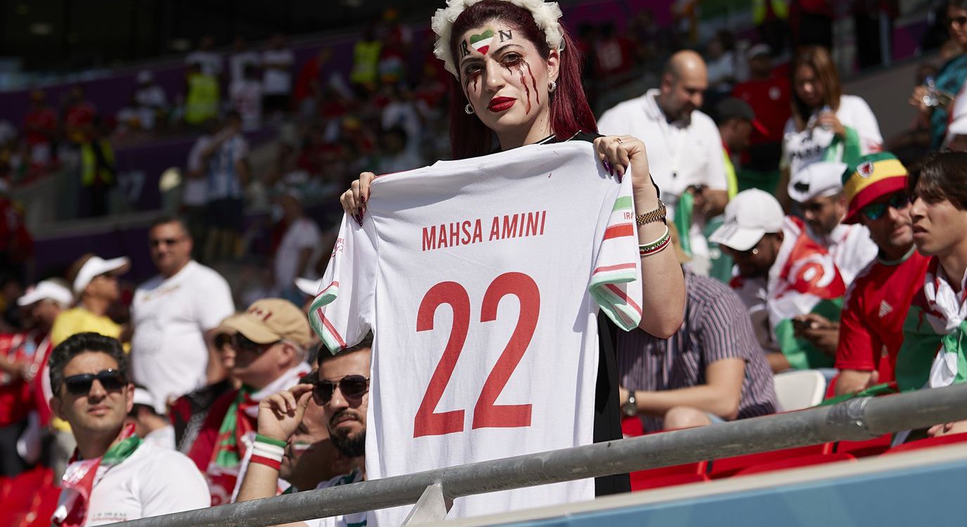 iran calcio proteste