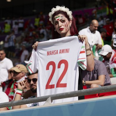 iran calcio proteste