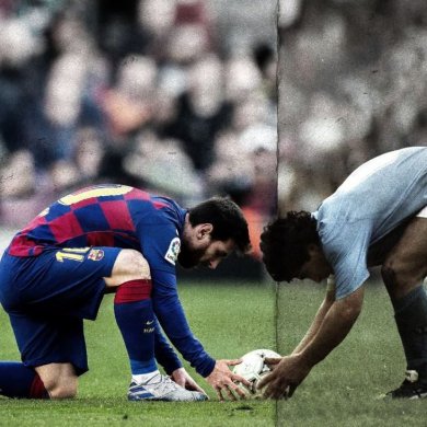 messi maradona