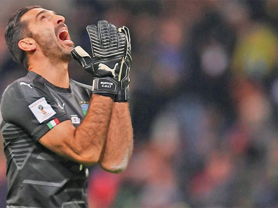 buffon ritiro