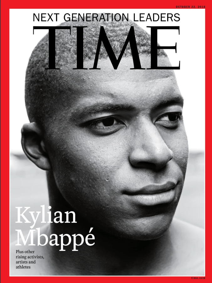 time mbappé