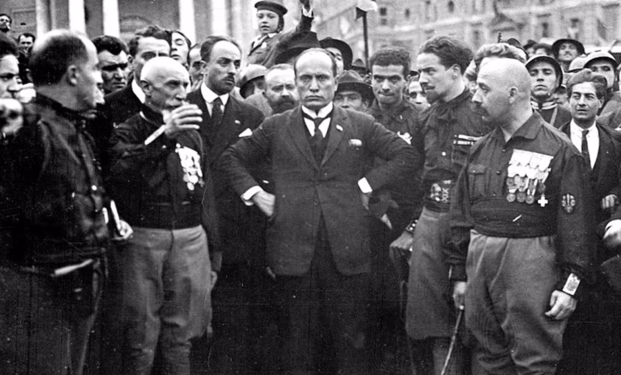 mussolini marcia su roma
