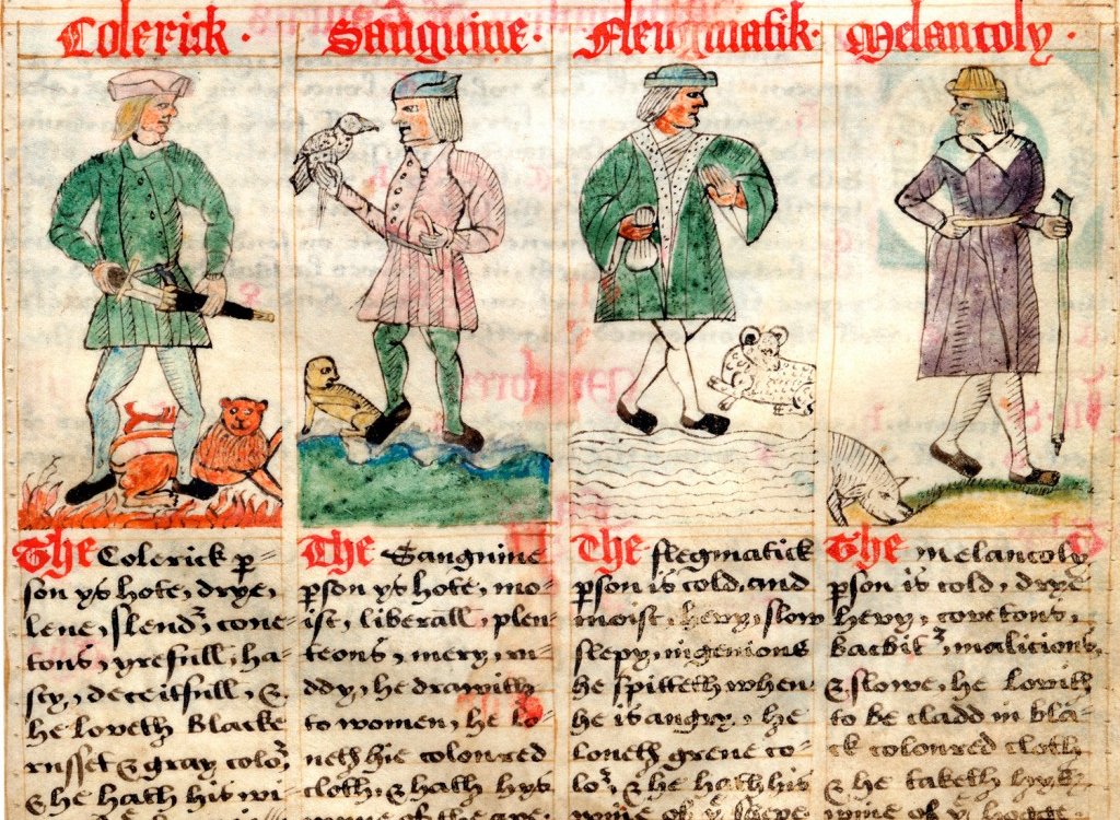 teoria dei quattro umori