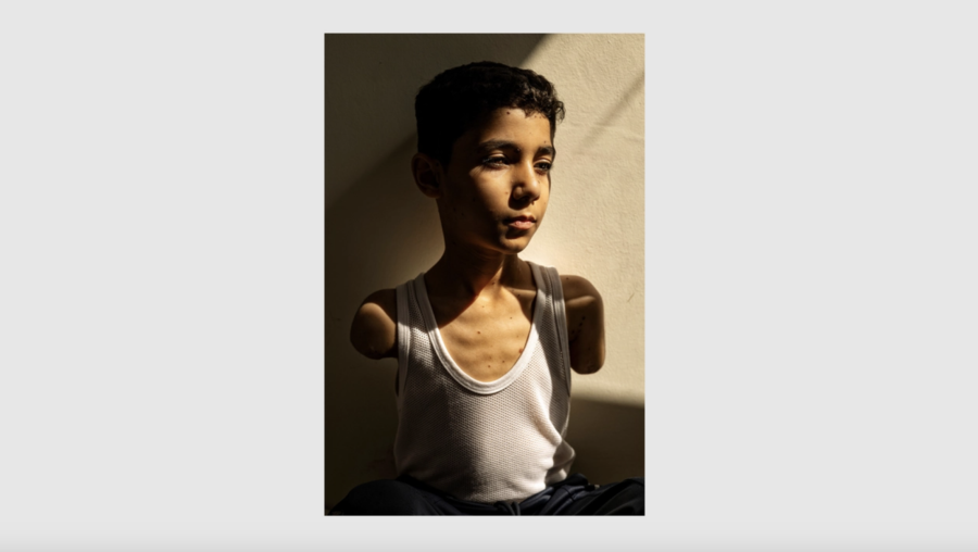 Mahmoud Ajjour, Aged Nine di Samar Abu Elouf