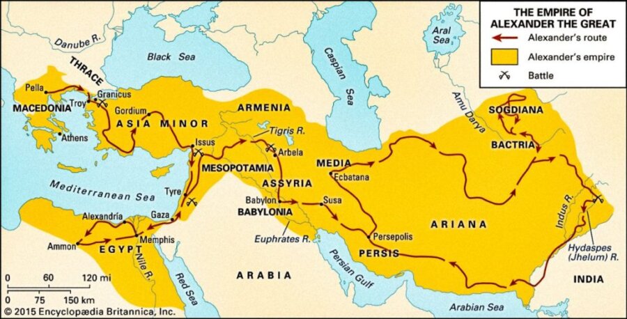 impero di alessandro magno