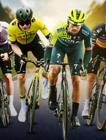 Pogacar, Vingegaard, Van der Poel, Evenepoel