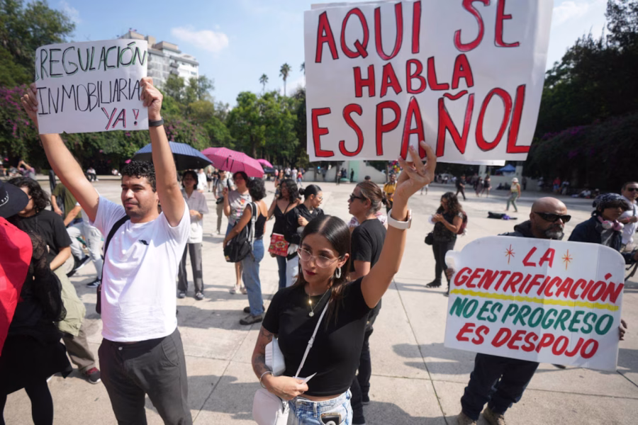 gentrificazione proteste messico