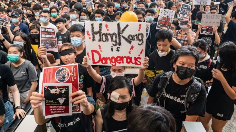Hong Kong proteste
