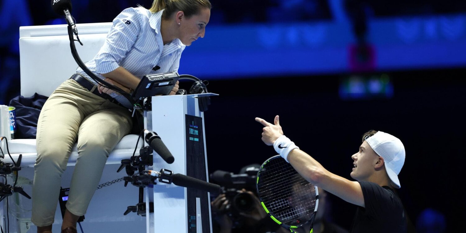 giudice di sedia tennis