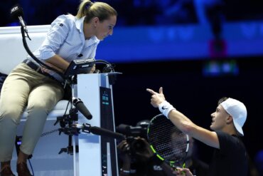 giudice di sedia tennis