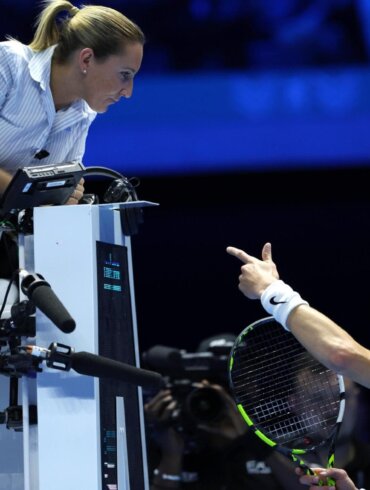 giudice di sedia tennis