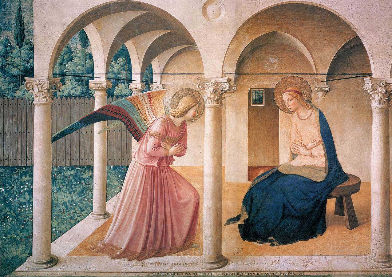 annunciazione fra angelico