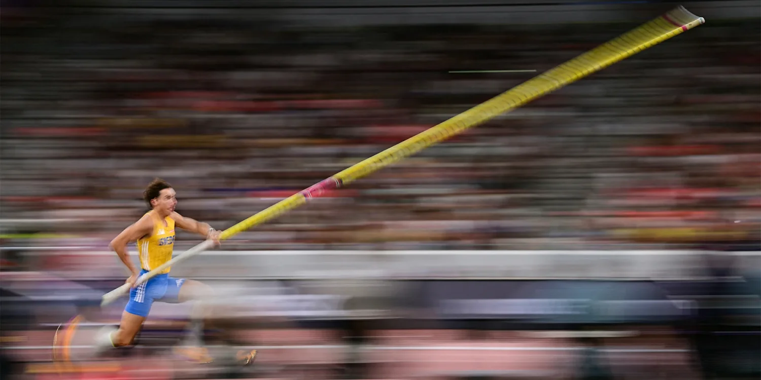 Armand Duplantis ai Campionati mondiali di atletica leggera di Tokyo