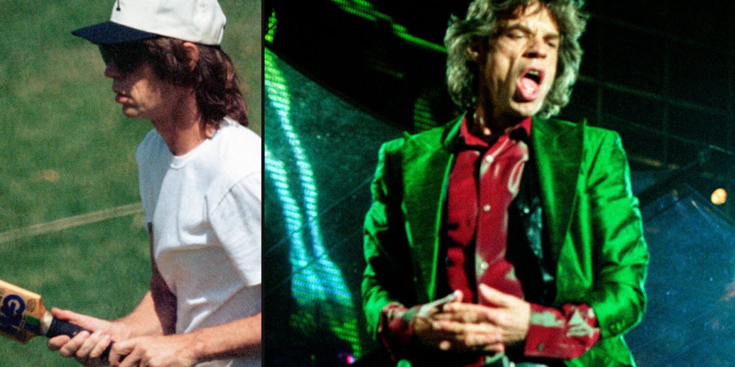 mick jagger cricket