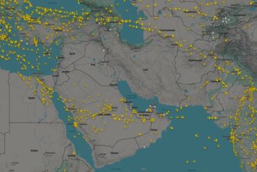voli iran guerra golfo persico