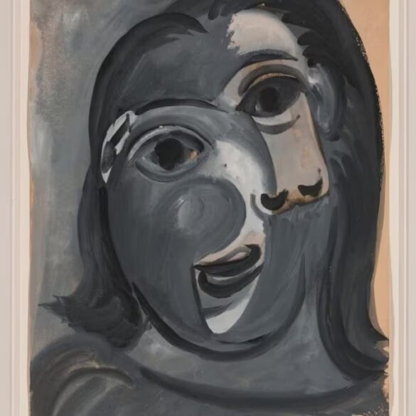 Tête de femme picasso