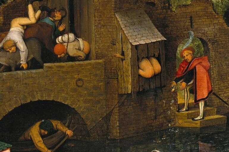 proverbi fiamminghi, Pieter Brueghel il Vecchio